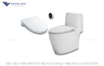 Bồn Cầu 1 Khối INAX ACT-902 Xả Tự Động + Nắp Rửa Cơ CW-S32VN