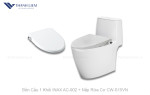 Bồn Cầu 1 Khối INAX AC-902 + Nắp Rửa Cơ CW-S15VN