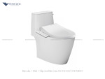 Bồn cầu 1 Khối Inax AC-912 + Nắp rửa Điện CW-H18VN