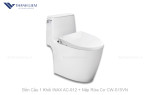 Bồn Cầu 1 Khối INAX AC-912 + Nắp rửa Cơ CW-S15VN