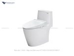 Bồn cầu 1 Khối Inax ACT-902 + Nắp rửa Điện CW-KB22AVN/BW1
