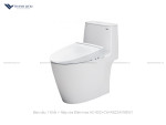 Bồn cầu 1 Khối Inax AC-902 + Nắp rửa Điện CW-KB22AVN/BW1