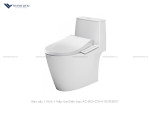 Bồn cầu 1 Khối Inax AC-902 + Nắp rửa Điện CW-H18VN