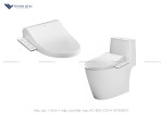 Bồn cầu 1 Khối Inax AC-902 + Nắp rửa Điện CW-H18VN