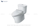 Bồn cầu 1 Khối Inax AC-959A + Nắp rửa Điện CW-KB22AVN/BW1