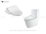 Bồn cầu 2 Khối Inax AC-832 + Nắp rửa Điện CW-H18VN