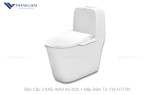 Bồn Cầu 2 Khối INAX AC-832 + Nắp Điện Tử CW-H17VN