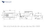 Bồn tắm xây cao cấp Inax FBV-1500R