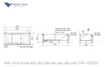 Bồn tắm đặt sàn Inax FBV-1502SL