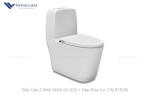 Bồn Cầu 2 Khối INAX AC-832 + Nắp Rửa Cơ CW-S15VN