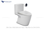 Bồn cầu 2 khối INAX ACT-602 + Nắp rửa Cơ CW-S15VN