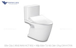 Bồn Cầu 2 Khối INAX AC-602 + Nắp Điện Tử CW-H17VN
