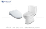 Bồn cầu 2 khối INAX C-514A + nắp rửa cơ CW-S32VN-1