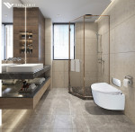 Bồn Cầu Treo Tường INAX AC-952 + Nắp Rửa Cơ CW-S15VN