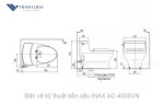 Bồn Cầu 1 Khối INAX AC-4005VN
