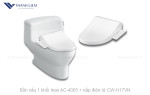 Bồn cầu 1 khối Inax AC-4005 + nắp điện tử CW-H17VN