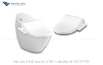 Bồn cầu 1 khối Inax AC-2700 + nắp điện tử CW-H17VN