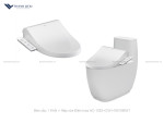 Bồn cầu 1 Khối Inax AC-1052 + Nắp rửa Điện CW-H18VN