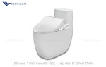 Bồn cầu 1 khối Inax AC-1052 + nắp điện tử CW-H17VN