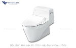 Bồn cầu 1 khối INAX AC-1135 + nắp điện tử CW-H17VN