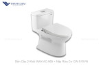 Bồn Cầu 1 Khối INAX AC-969 + Nắp Rửa Cơ CW-S15VN