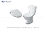 Bồn cầu 2 khối INAX C-108A + Nắp rửa cơ CW-S15VN