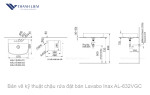Chậu rửa đặt bàn Lavabo INAX AL-632VGC