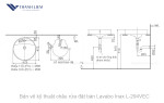 Chậu rửa đặt bàn Lavabo Inax đặt bàn L-294VEC