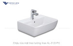 Chậu rửa mặt treo tường Inax AL-312VFC