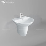 Chậu rửa mặt treo tường Inax L-285VEC