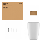 Chân Chậu Rửa Treo Tường INAX L-298VC