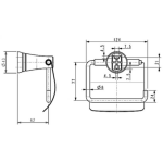 Kệ giấy vệ sinh American WF-6586