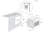 Lò nướng đa năng 60cm BXE5532X