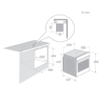 Lò vi sóng kèm nướng Brandt BKC6575B