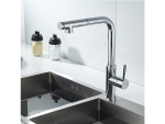 Vòi rửa bát nóng lạnh rút dây Clara CF-73354BK