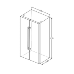 Tủ lạnh Side by Side độc lập BFA1791NA