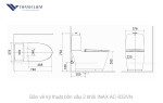 Bồn cầu 2 khối Inax AC-832VN