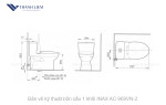 Bồn cầu 1 khối INAX AC-969VN-2