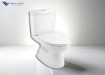 Bồn cầu 2 khối INAX C-504VWN-2 + Nắp Đóng Êm