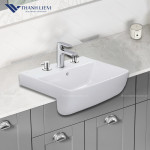 Chậu rửa bán dương bàn Inax AL-345VEC