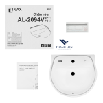 Chậu âm bàn Inax AL-2094VFC/BW1