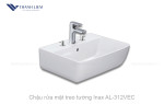 Chậu rửa mặt treo tường Inax AL-312VEC