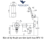 Sen tắm lạnh Inax BFV-10