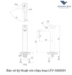 Vòi chậu Inax LFV-5000SH