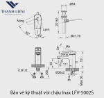 Vòi chậu Inax LFV-5002S
