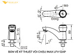 Vòi chậu Inax LFV-12AP