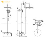 Sen tắm American WF-1M72