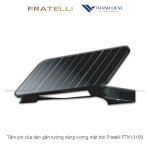 Đèn gắn tường năng lượng mặt trời Fratelli FTK13100