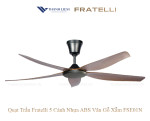 Quạt Trần Fratelli 5 Cánh Nhựa ABS Vân Gỗ Xẫm FSE01N