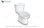 Bồn cầu 2 Khối Inax C-306PT + Nắp rửa Cơ CW-S15VN